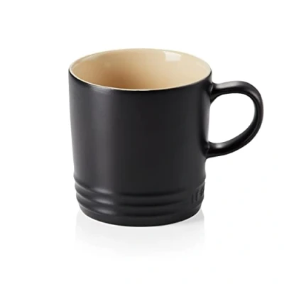 Image of Le Creuset Black Stoneware Mug