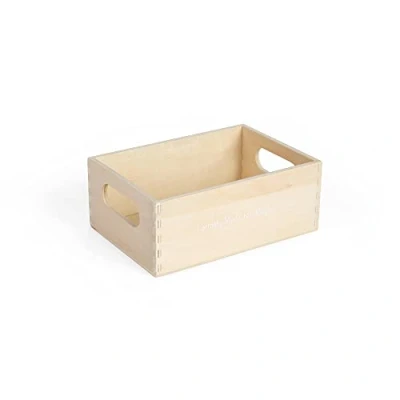 Image of Bigjigs Toys Wooden Food Crate Play Kitchen Accessories