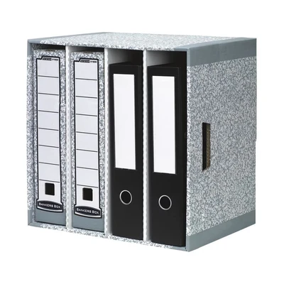 Image of Bankers Box Grey File Store (5 Pack) 0