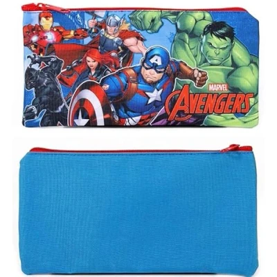 Image of Marvel Avengers Pencil Case Iron Man Hulk Captain America Thor