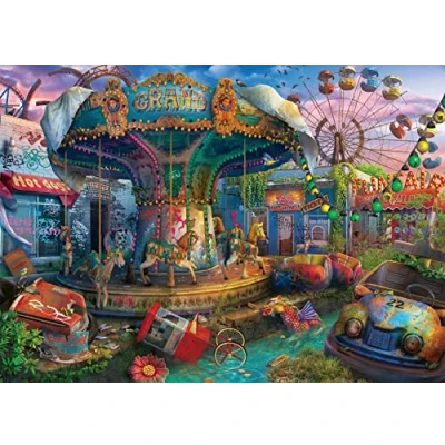 Image of Ravensburger 1000 el. Mroczny karnawaÄš [PUZZLE]