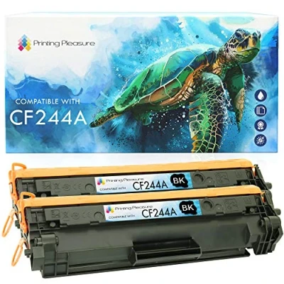 Image of Printing Pleasure CF244A 2 Toner Cartridges compatible for HP LaserJet Pro M15a M15w M16a M16w MFP M28a M28w M29a M29w