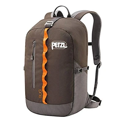 Image of Petzl Bug Adult’s Backpack, unisex_adult, S71 G, gray, 32 x 21 1 cm, 18 Liter