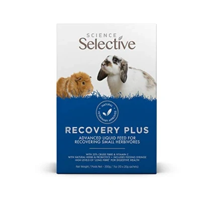 Image of Supreme Petfoods Science Selective Recovery Plus Liquid Feed for Small Herbivores, 20 g (Pack of 10)