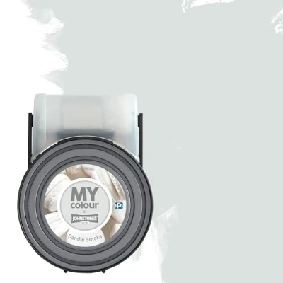 Image of MY Colour by Johnstone&#039;s Tester Pot Luxurious Durable Matt Candle Smoke 55ml