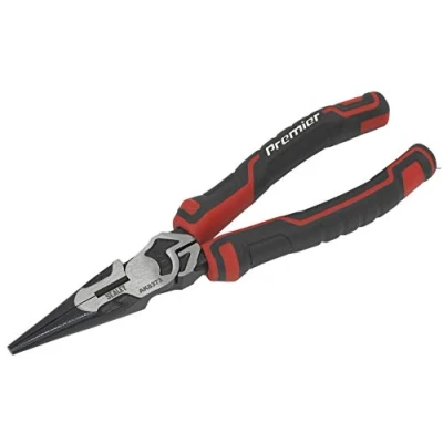 Image of Sealey Premier Long Nose Pliers High Leverage 200mm