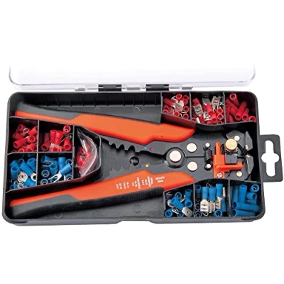Image of DURATOOL D03425 Automatic Wire Stripper &amp; Crimp Set