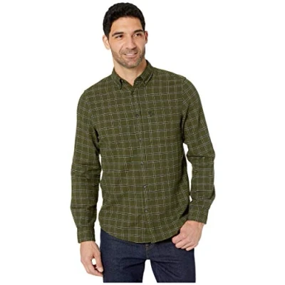 Image of FJALLRAVEN F82979 662 Övik Flannel Shirt M Deep Forest S