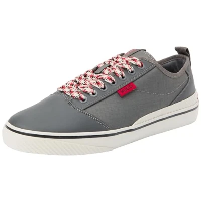 Image of HUGO Men&#039;s Dyer_Tenn_purp Tennis, Dark Grey, 10 UK