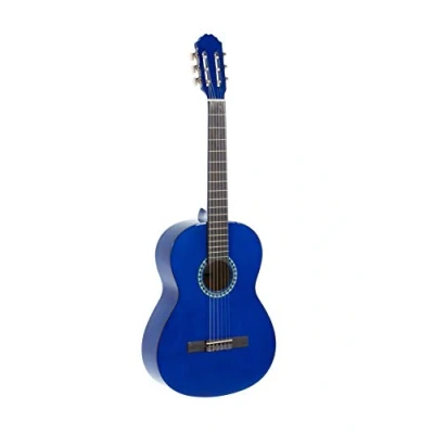 Image of PURE GEWA Concert guitar BASIC 4/4 transparent blue