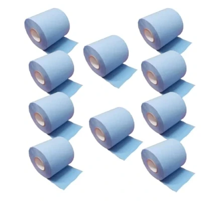 Image of (Pack of 10 Roll) Blue Toilet Paper,Toilet Roll,Colored Paper 4 Ply Bath Tissue