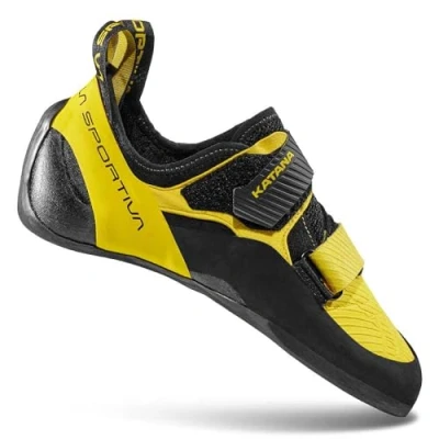 Image of La Sportiva Katana Climbing Shoes AW24 Yellow Black