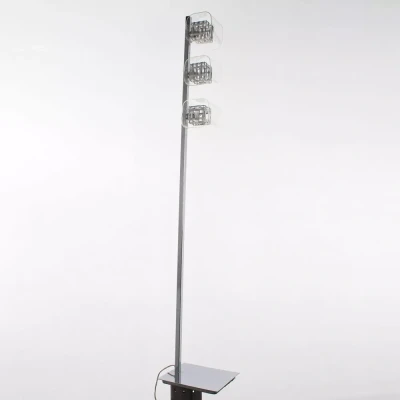 Image of Avignon 3 Light Floor Lamp Chrome Fitting