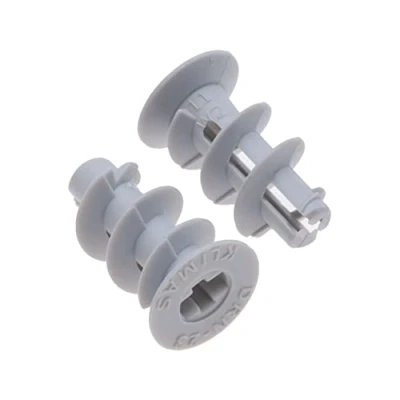 Image of Drywall Anchors, Plasterboard Dowels 50 Pack 15mm x 23mm Nylon Plugs, Fasteners, Plaster Wall Cavity Dowels, Plastc Fixings Screw in Anchors for Shelfs, Coat Hangers, Furniture
