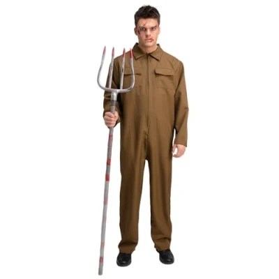 Image of Wicked Costumes 5ft Horror Bloody Pitchfork Fancy Dress Accessory