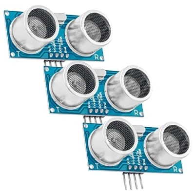 Image of AZDelivery 3 x compatible with HC SR04 Ultrasonic Rangefinder Sensor Module Arduino and Raspberry Pi including E Book!