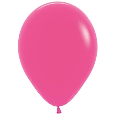 Image of 100 x Fuchsia Pink Party Balloons 5&quot; Premium Latex Balloon Wedding Venue Event Decorations