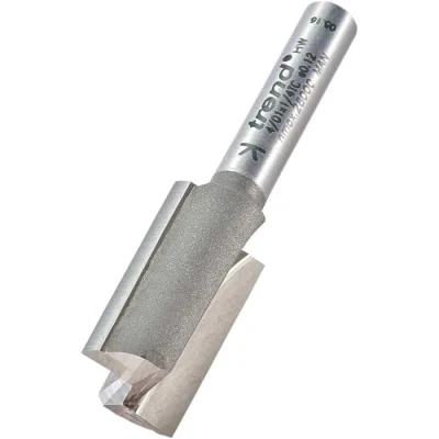 Image of Trend Professional Straight Two Flute Router Cutter, 1/4 Inch Shank, 14mm Cut Diameter, Tungsten Carbide Tipped, 4/01X1/4TC