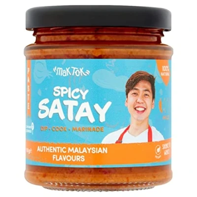 Image of Mak Tok Authentic Gourmet Malaysian Satay Chilli Paste
