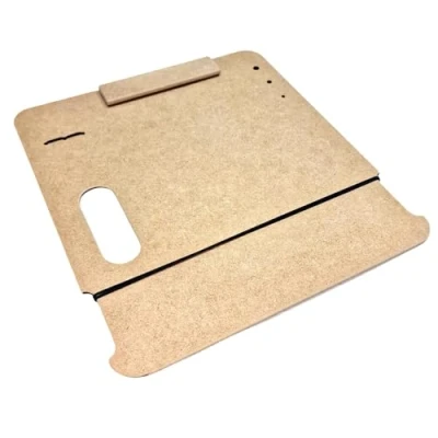 Image of Travel Drawing Board MDF Sketch with Elastic Magnet Pen &amp; Paint Brush Wooden Tote Hardboard Clipboard Handle Painting, Sketching Studio, Art Class Office (A2/A3 (63x53cm))