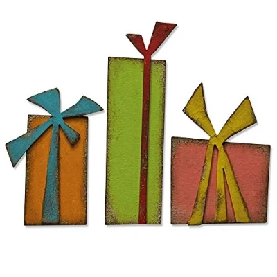 Image of Sizzix Bigz Die 664973 Gift Wrap by Tim Holtz