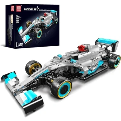 Image of Mould King 13171 Sports Car Building Block Kits, MOC Supercar Racing Model Sets, Gift for Kids Age 8+/Adult Collections Enthusiasts(1257+ Pieces)