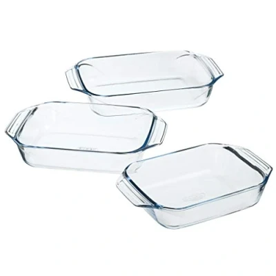 Image of Pyrex ovenproof dish 41 x 10 28 cm