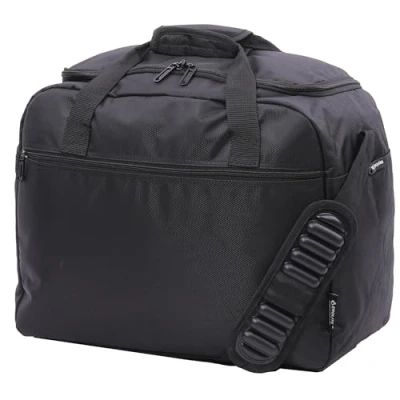 Image of Aerolite 18x14x9 AA and Delta Maximum Size Cabin Bags with 5 Year Guarantee Foldable Carry On Premium Bag Holdall Small Lightweight Luggage Under seat Flight Travel Duffel
