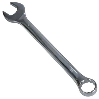 Image of 32mm Metric Combination Spanner Wrench Chrome Vanadium CRV Ring &amp; Open TE130