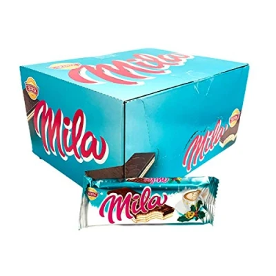 Image of Sedita Mila Wafers with Milk Cream 50g (Pack of 56)