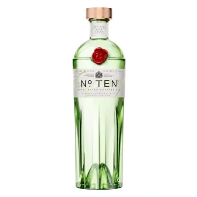 Image of Tanqueray No. TEN Gin 47.3% vol 70cl Award Winning Ultra Premium Distilled with Citrus Fruits &amp; Botanicals Enjoy in a Glass Ice Tonic 4 Times
