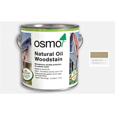 Image of Osmo Wood Protection Oil Stain 750 ml, Basalt Grey 903