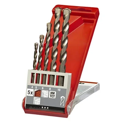 Image of kwb stone drill set, 5 piece (drill set for turning and impact drilling machines)