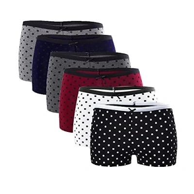 Image of Libella® Panties Boxer Shorts Women&#039;s Hipsters Underpants Underwear set Cotton 6 Pack 3407 multicolored 2 M