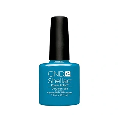 Image of CND Shellac Cerulean Sea, 7.3 ml/0.25 fl oz.