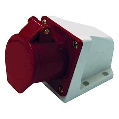 Image of Electraline 80870.Wall Socket Angled