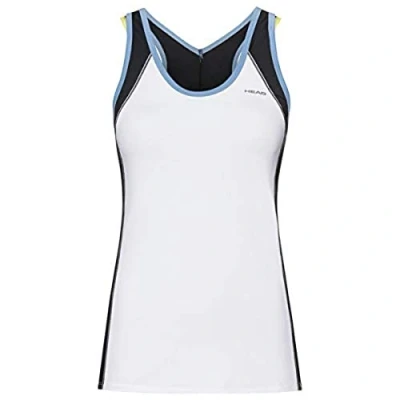 Image of Head Talia Womens White Tennis Tank Top Spandex Size 3XL