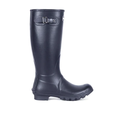 Image of Barbour Mens Bede Wellingtons Navy Rubber Size UK 9