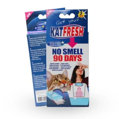 Image of Katfresh filter Effective litter box odor Reduces urine smell and ammonia gases in the 3x remover for 90 days.