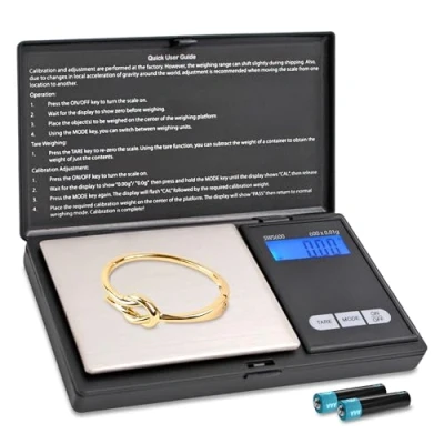 Image of Smart Weigh Digital Pocket Scale 600 x 0.1g