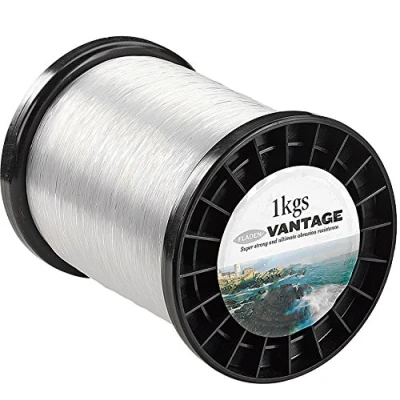 Image of FLADEN VANTAGE PRO (Huge Value Big Bulk 1 Kilo) Spools of Extra Strong Monofilament Sea Fishing Line (Clear) comes in 14, 20, 23, 35, 55, 80 &amp; 100lbs (100lbs 1061m 1.00mm)[13 357 100]