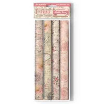 Image of Stamperia Sheets Fabric, Multi Coloured, 30 x 0,2 cm