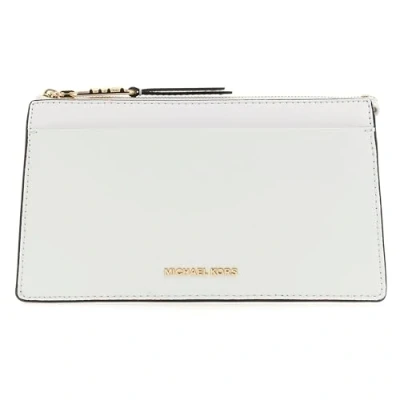 Image of Michael Kors 32H3G8EC7L 085 LG CONV XBODY Female OPTIC WHITE Size One