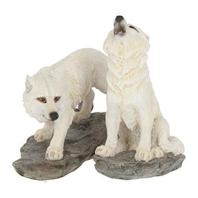 Image of Nemesis Now H2518G6 Before the Chase (Set of Two) Figurine 17cm White