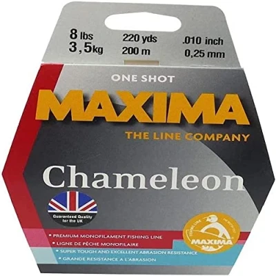 Image of Sunset MAXIMA ONE SHOT 8LB CHAMELEON Brown, 200m