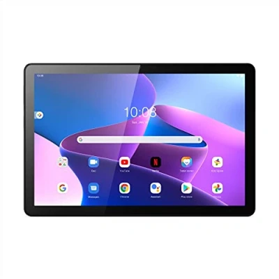 Image of Lenovo Tab M10 3rd Gen Android Tablet 10 inch WUXGA Display 64GB Wi Fi 5 4GB RAM Storm Grey Case included