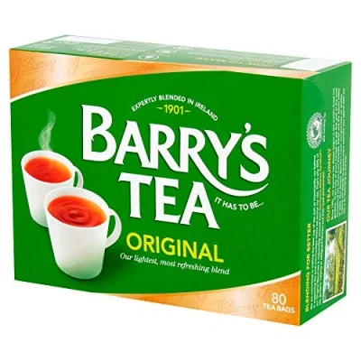 Image of Barry&#039;s Tea Original Blend 80 Teabags, Fresh from in Ireland