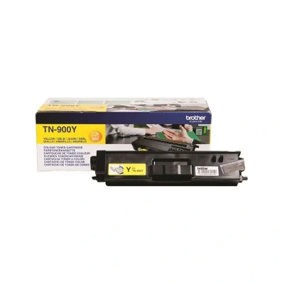 Image of Brother TN 900Y Toner Cartridge Super High Yield Yellow TN900Y