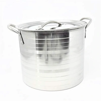 Image of Cookspace (TM) Brushed Stainless Steel Stockpot (Small)