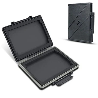 Image of JJC Portable SSD Protective Case Storage Box Water Resistant for 2.5 Inch Internal Solid State Drive